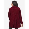 Jessica London Women's Plus Size A-Line Wool Peacoat - image 3 of 4