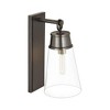Z-Lite Wentworth 1 - Light Wall Light in  Plated Bronze - 2 of 4