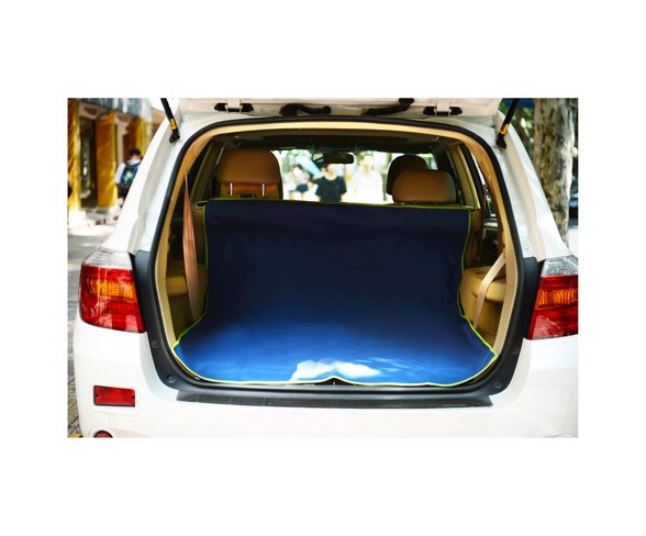 Dog Seat Protection Cover Iconic Dog Blue