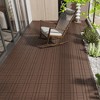 Vynxaria Dark Gray H Shaped DIY Interlocking Tiles for Tile Floors: 44 Pieces, Perfect for Porch, Pool Area, Balcony, Backyard & Courtyard - 2 of 4