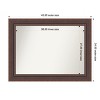 Amanti Art Moab Brown Bronze Non-Beveled Framed Bathroom Vanity Wall Mirror - 3 of 4