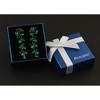 Alilang Elegant Silver-Tone Cascading Crystal Rhinestone Drop Earrings - 4 of 4