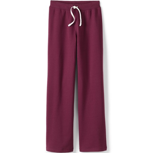 Lands' End School Uniform Women's Sweatpants - X Small - Burgundy