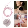Unique Bargains Halloween Christmas Women's Fashion Rose Adjustable Choker Necklace 1 Pc - 3 of 4
