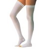 Jobst AntiEm/GP Thigh High Stockings XL Long White - 2 of 3