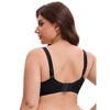INSPIRE CHIC Women's Pocket Bra for Silicone Breast Forms Full Coverage Minimizers - 2 of 4