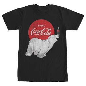 Men's Coca Cola Polar Bear T-Shirt - 1 of 4