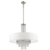 Livex Lighting Carlisle 5 - Light Pendant in  Brushed Nickel - image 4 of 4