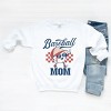 Simply Sage Market Women's Graphic Sweatshirt Baseball Mom Checkered - 3 of 4