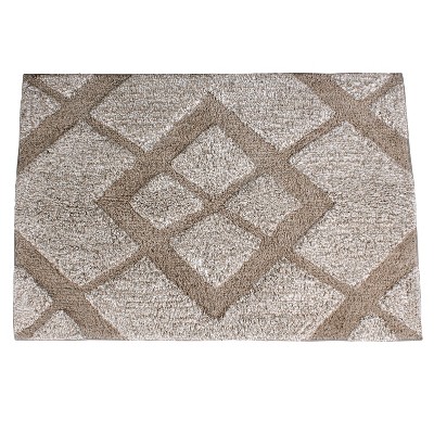 20" x 30" Davidson Bath Rug Light Brown - Saturday Knight Ltd.