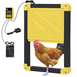 Aivituvin Automatic Chicken Coop Door| Solar Powered Auto Chicken Door-AIR101 - 1 of 4