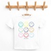 The Juniper Shop SmileyWorld Wink Rainbow Swirl Youth Short Sleeve Tee - 3 of 4