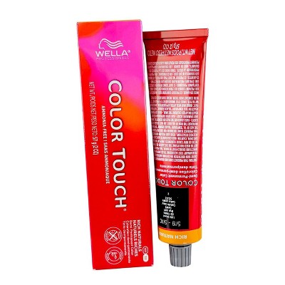 Wella Color Touch Pure Naturals Hair Color - 5/19 - Light Brown/Ash Cedre - High-Shine, Low-Commitment: Demi-Permanent Color That Captivates