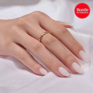 BTArtboxnails Cream Puff Almond Nails - Press On Nails - 1 of 4