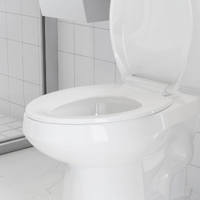 Toilet Seat Round,/Elongated Toilet Lid Soft-Slow Close, Heavy Duty Toilet Seat, Easy to Install, Universal Fit