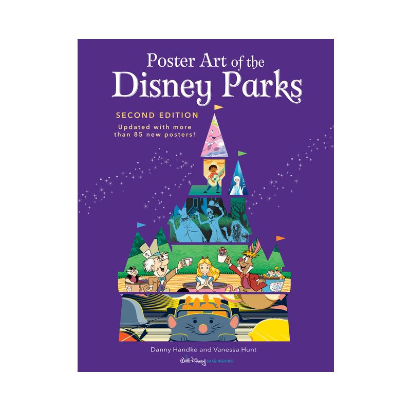Poster Art of the Disney Parks, Second Edition - (Disney Editions Deluxe) by  Danny Handke (Hardcover), 1 of 2