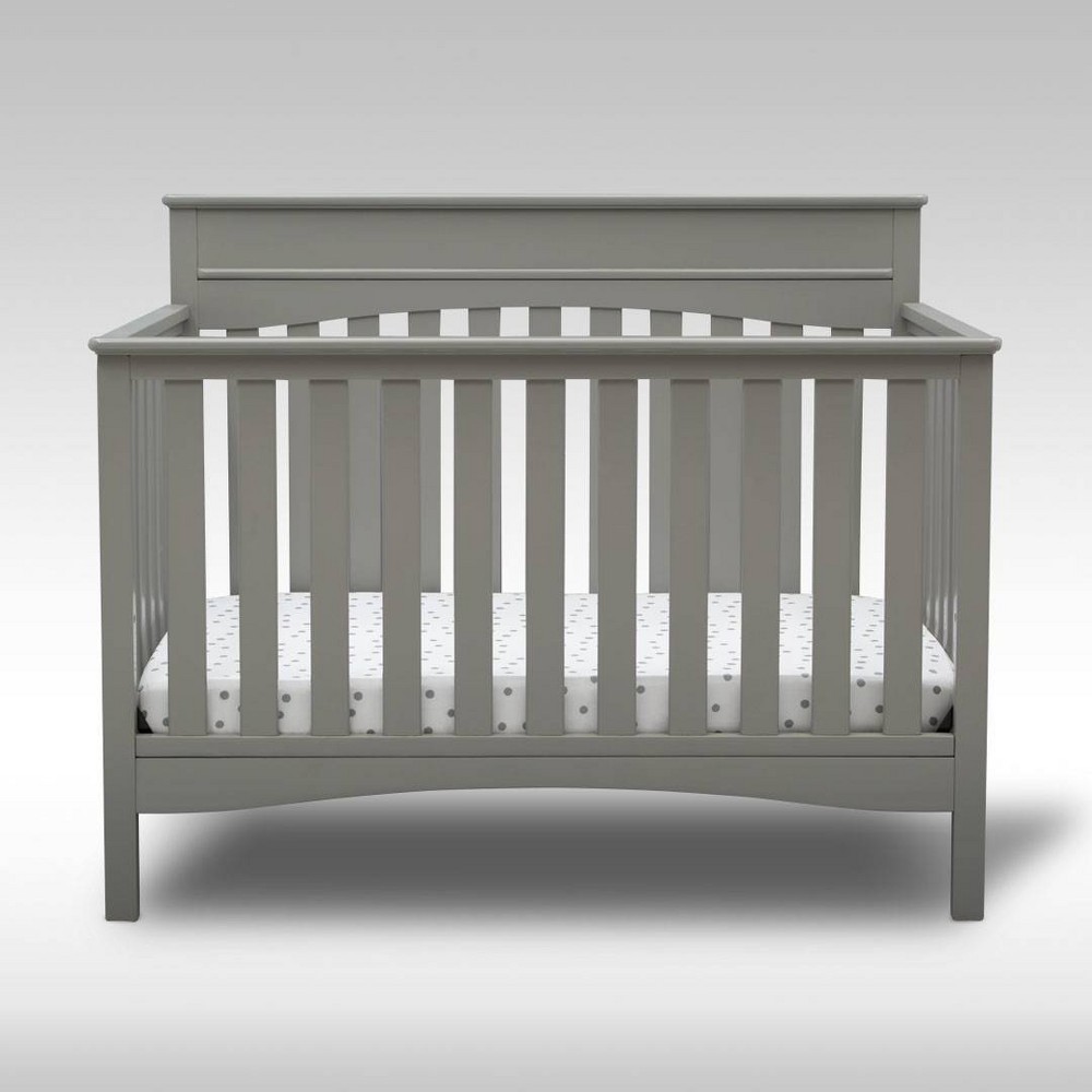 Delta Children Skylar 6-in-1 Convertible Crib - Gray -  52705178