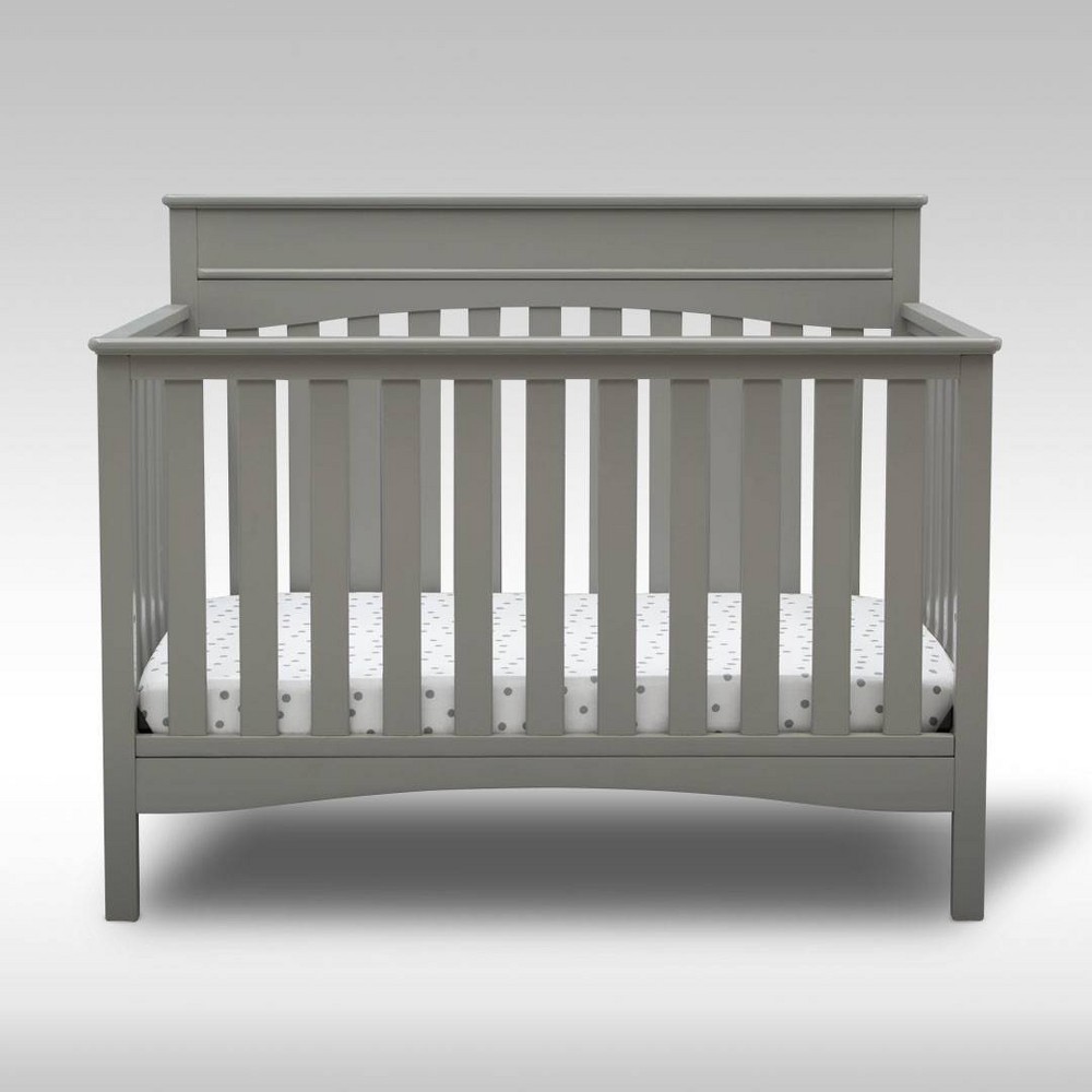 Photos - Kids Furniture Delta Children Skylar 6-in-1 Convertible Crib - Gray