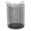 Cheung's Crafton Set of 3 Metal Cylinder Wire Baskets - 2 of 4