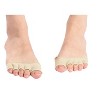 INSPIRE CHIC Cotton No Show Toe Socks Yoga Socks - 3 of 4