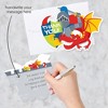 Big Dot of Happiness Calling All Knights and Dragons - Shaped Thank You Cards - Medieval or Birthday Party Thank You Cards with Envelopes - Set of 12 - 2 of 4