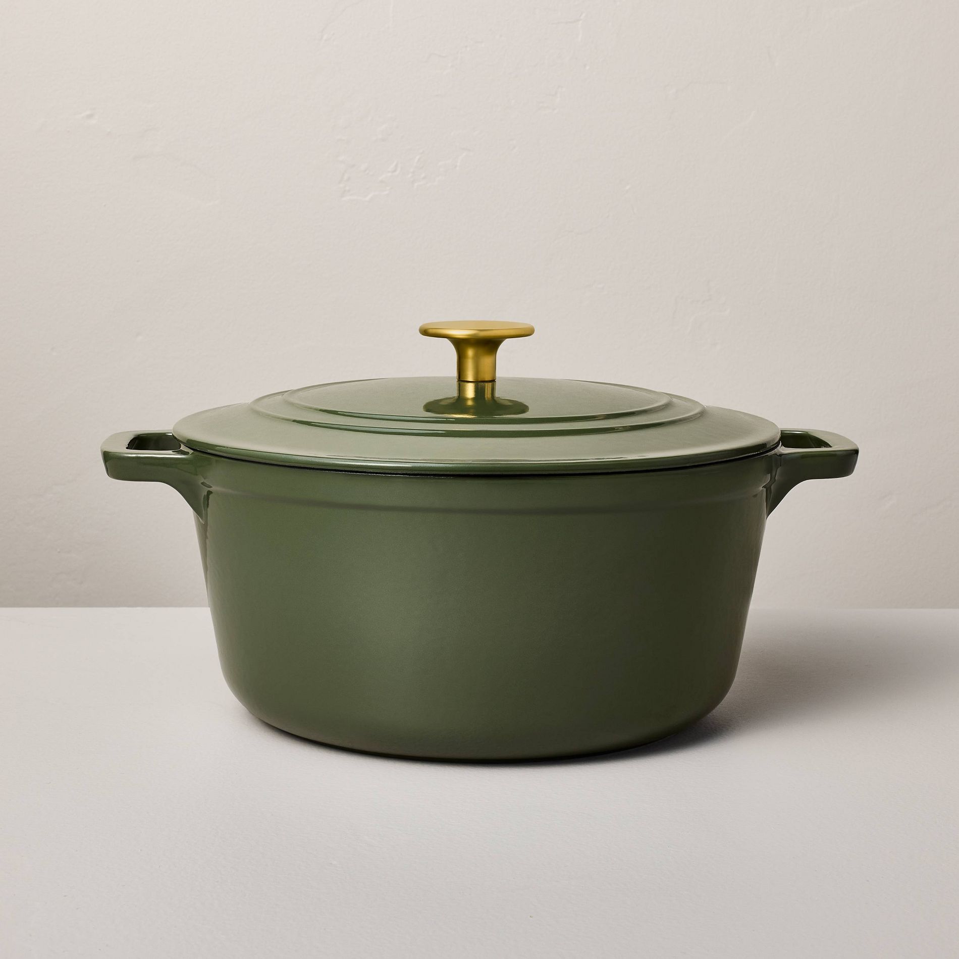 5qt Cast Iron Dutch Oven Green - Hearth & Hand™ with Magnolia