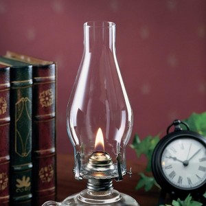 Lamplight Farms Oil Lamp Chimney, Fits Rayo Chamber Lamp and more, 2-5/8 inch base, Clear Glass - 1 of 2