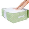 REGALWOVEN Fabric Organizing Bedroom Comforter Closet Moving Storage Bags - 4 of 4