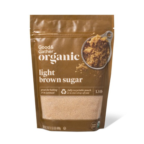 Organic Light Brown Sugar - 24oz - Good & Gather™ : Target