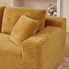 VASIP L-Shaped Left Lounge Chair Cloud Sectional Modular Sofa with Deep Seat,  for Living Room, Apartment, Bedroom No Assembly Required,Black - 3 of 4