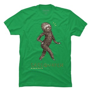 Men's Design By Humans Sassquatch By SophieCorrigan T-Shirt - 1 of 4