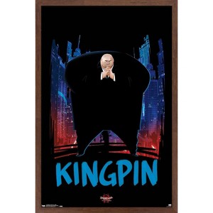 Trends International Marvel Spider-Man - Into The Spider-Verse - Kingpin Framed Wall Poster Prints - 1 of 4