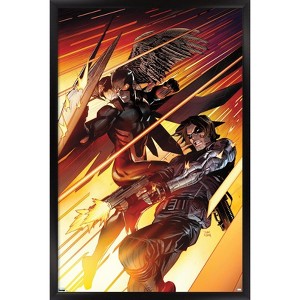 Trends International Marvel Comics Falcon and Winter Soldier - Team-Up Framed Wall Poster Prints - 1 of 4