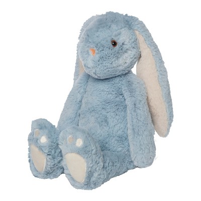 Blue and Light Apricot 12" Plush Snuggle Bunny