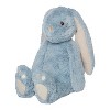 Manhattan Toy River the Blue & Light Apricot Snuggle Bunnies 12" Stuffed Animal with Embroidered Accents - 2 of 4