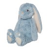 Manhattan Toy River the Blue & Light Apricot Snuggle Bunnies 12" Stuffed Animal with Embroidered Accents - image 2 of 4