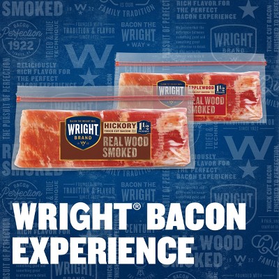 Wright Hickory Thick Cut Bacon - 24oz