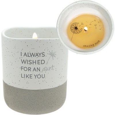 Pavilion Gift Company - Aunt Like You - 10 oz - 100% Soy Wax Reveal Candle Scent: Tranquility - Flame Candles