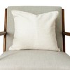 Slickblue Handwoven Cotton Throw Pillow with Insert, Ribbed Accent Cover, Square Cushion, 18x18 or 20x20, 3 Color Option - 3 of 3