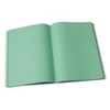 Pacon® Dual Ruled Composition Book, Green, 1/4 in grid and 3/8 in (wide) 9-3/4" x 7-1/2", 100 Sheets, Pack of 6 - 4 of 4