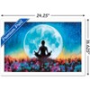 Trends International PD Moreno - Fine Art - Yoga Moon Framed Wall Poster Prints - 3 of 4
