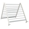 vidaXL Drying Rack for Bathtub Extendable 20.9"-35.4" Aluminum - 2 of 4
