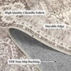 TROPOW Vintage Foldable Low Pile Rugs Traditional Throw Floor Cover Ultra-Thin Carpet - 4 of 4
