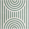 Unique Loom Whimsy Kids Lines Geometric Washable Indoor Woven Area Rug - 2 of 4
