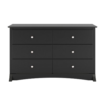 Sonoma 56" Black 6-Drawer Children's Dresser