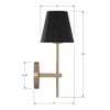 Crystorama Lighting Xavier 1 - Light Sconce in  Vibrant Gold/Blue - 2 of 2