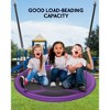 Mastgoal Sturdy & Comfortable 43 Inch Saucer Tree Swing Flying Indoor Outdoor Play Set Swing for Kids - 4 of 4