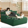 AENKYO Oversized Corduroy Sleeper Sofa Bed & Cloud Lounge Chair,2 Pillows | Boneless Upholstered Chaise for Living Room - 3 of 4