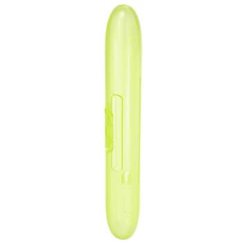 Unique Bargains Portable Toothbrush Cases Traveling Toothbrush Holders Case Plastic 8.46"x1.18"x1.14" 1 Pcs