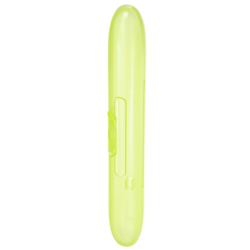 Unique Bargains Portable Toothbrush Cases Traveling Toothbrush Holders Case Plastic 8.46"x1.18"x1.14" 1 Pcs, 1 of 7